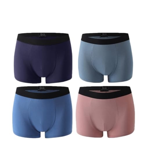 PNAWLLCF Graphene Modal Men's Panties U Raised Pouch Breathable Men's Boxers Boxers Underpants(X-Large)