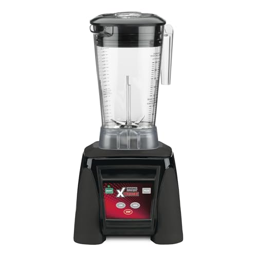 Waring Commercial MX1050XTX 3.5 HP Blender with Electronic Keypad Controls, Pulse Feature and a 64 oz. BPA Free Copolyester Container, 120V, 5-15 Phase Plug