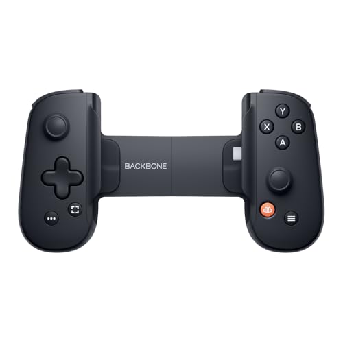 BACKBONE One Mobile Gaming Controller for Android and iPhone 15/16 Series (USB-C) - 2nd Gen - Turn Your Phone into a Gaming Console - Play Xbox, PlayStation, Call of Duty, Roblox, Fortnite & More
