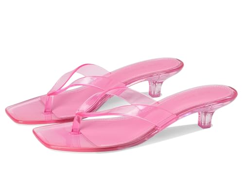 Steve Madden Women's Tracie Heeled Sandal, Pink, 6