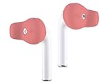 ACOUS Design Purest Earbuds Covers Anti-Slip Sport Covers Compatible with Apple EarPods and AirPods (Pale Red)