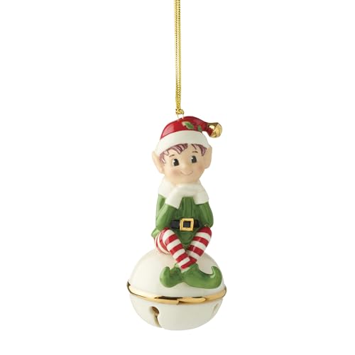 Lenox 897728 Christmas Elf Bell Ornament