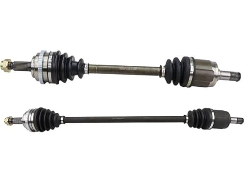 Front CV Axle Shaft Set of 2 - Compatible with 2001-2005 Honda Civic with Manual Transmission