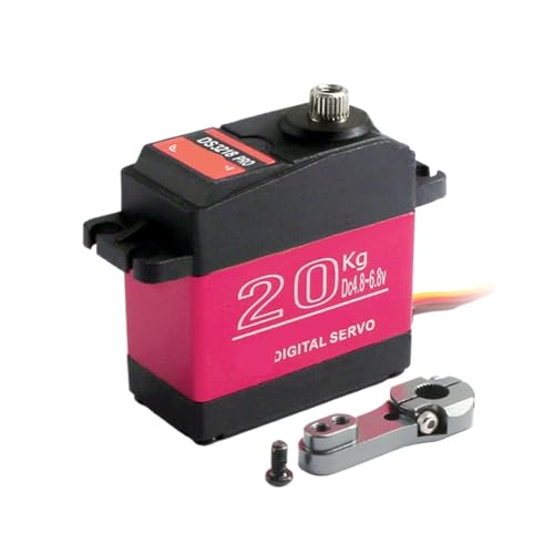 Waterproof Servo DS3218 PRO 20KG High Speed ​​Metal Gear Digital Servo Suitable for 1/8 1/10(270 Degree)