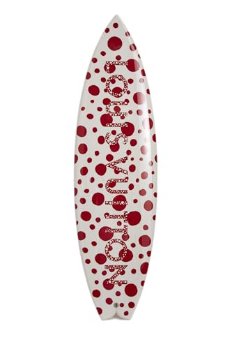 Louis Vuitton, Pre-Loved Yayoi Kusama x Louis Vuitton Red & White Infinity Dots Shortboard, Multi
