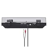 Sony PS-LX310BT Belt Drive Turntable: Fully Automatic Wireless Vinyl Record Player with Bluetooth and USB Output Black