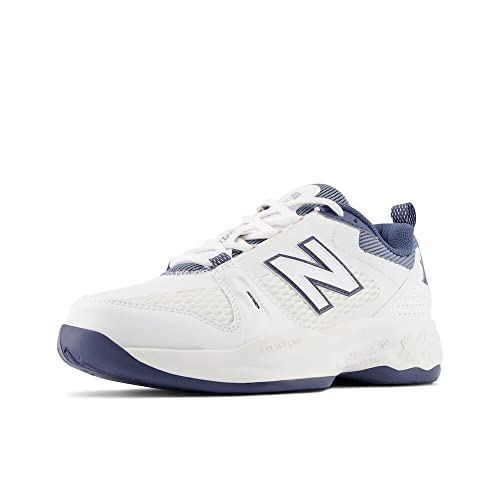 New Balance Women's Fresh Foam X 1007 V1 Tennis Shoe, White/Sea Salt, 7 Wide