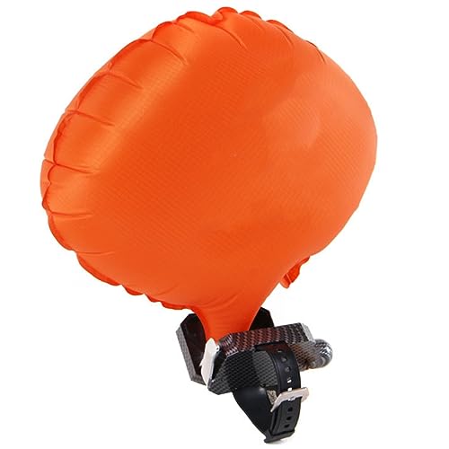 GRIRIW Drowning Bracelet for Swimming Lightweight Life Saving Hand Ring with High Buoyancy TPU Emergency Wrist Float for Surfing and Outdoor Water Activities Orange