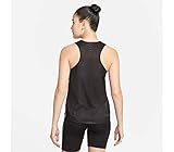 Nike Dri-FIT ADV AeroSwift Bowerman Track Club Women's Running Singlet, Black/Gym Red/White (as1, Alpha, m, Regular, Regular)