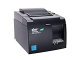 Star Micronics Thermal Printer TSP143IIIBi2 GY US Thermal, Cutter, Bluetooth iOS, Android and Windows, Gray, Int PS