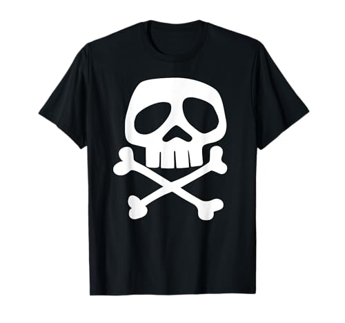 Punk Rock Skull and Bones - 1980's Punk Rock T-Shirt