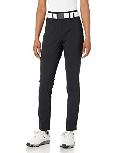 Callaway Women's Truesculpt Pull-On Tech Women’S Golf Pants, Stretch Fabric, Opti-Dri Technology, Eco-Friendly Ladies Performance Apparel (Sizes Xs-Xxl) , Caviar, Large/32" Inseam