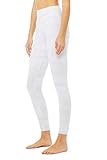 Alo Yoga womens High-waist Vapor Legging Pants, White Camouflage, X-Small US