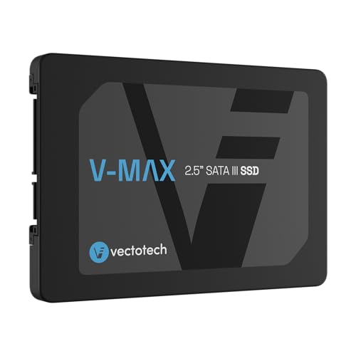 VectoTech V-MAX 16TB Internal SSD SATA III 6 Gb/s 3D NAND TLC 2.5"/7mm Solid State Drive, up to 550MB/s
