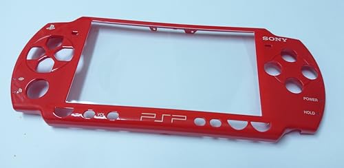 Totalconsole OEM Component faceplate for PSP 2000/2001 / 2002 Faceplate - Limited Edition RED