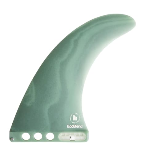 FCS 2 Connect Neo ECO Longboard Fin Iceberg Green 9in