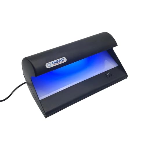 Ribao SLD-16 Bill Detector with UV and Watermark Counterfeit Detection, Money Checker, ID Card/Passport Identification and verification, Business and Office use
