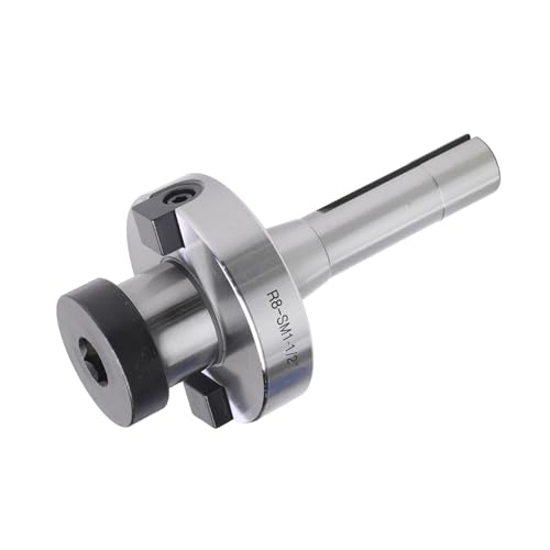 Jerax tools R8 Shank Shell Face Mill Arbor Adapter Holder, Arbor: 1-1/2”, Range: 4" to 5", for Bridgeport - 7/16''-20