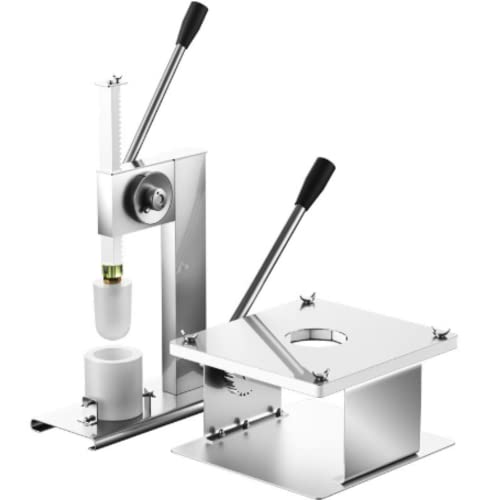 LOYALHEARTDY Baozi Maker, Stainless Steel Bun Dumpling Maker Manual Bun Making Machine with 3 Size Chinese Bao Making Molds Chinese Bao Making Mold Cooking Tool Sets for Home & Commercial Use