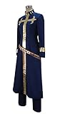 Cosnew Halloween Enrico Pucci Jacket Uniform Outfits Costume-Made (Male L)