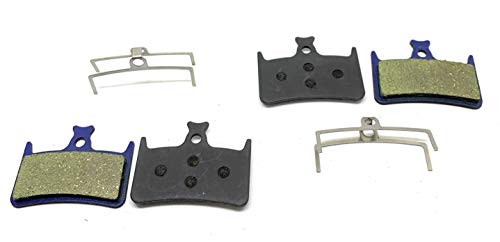 2 Pairs Bike Brake Pads Resin for Hope E4, RX4, DBP/59, Mono, Tech 3, Tech Evo, HBSP323S, HBSP323R. The Bicycle Replacement Part for OEM Brakes for high Braking Power.