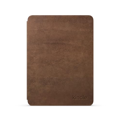 All-new Amazon Kindle Paperwhite and Kindle Colorsoft Case, Lightweight and Foldable Protective Cover - Premium Leather