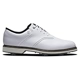 FootJoy Men's FJ Originals Golf Shoe, White/White, 10