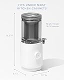 Nama M1 Plant Milk Maker – Homemade Oat, Seed, & Nut Milk Maker Machine – Smooth, Creamy Texture Barista Quality Milk in Minutes – Blends & Strains in One Container – Easy to Clean