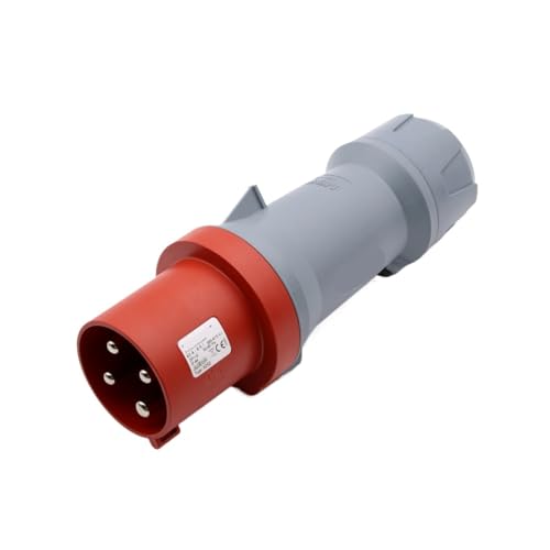 ANNWVRZM Industrial Plug TYP 3252 IP44 400V 4P 63A