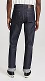 Naked & Famous Men's True Guy Indigo Selvedge Jeans, Indigo, Blue, 34