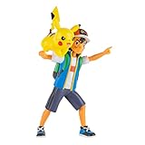 AB Gee 674 PKW2473 EA Pokemon Battle Feature 4.5in Fig Ash and Pikachu, red