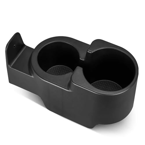 DIPPCO Car Drinks Holder for Smart Fortwo 451 450 1998-2015 Cup Mount Center Console Double Cup Holder Organizer A4518100370