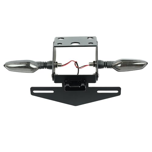 Tail Tidy Kit for YZF R6 2003-2005, R6S 2006-2009, R1 2002-2003. Fender Eliminator Kit equipped foldable License Plate Holder, License Plate Light, PLUG&PLAY Turn Signal Lights