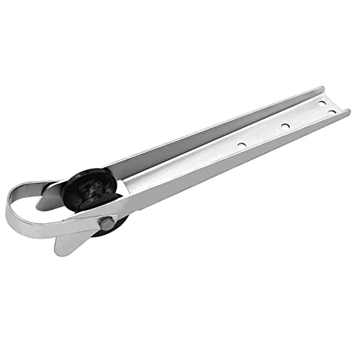 ISURE MARINE Stainless Steel Bow Anchor Roller 15" Self Launching Heavy Duty for Marine Yacht Docking Accessories