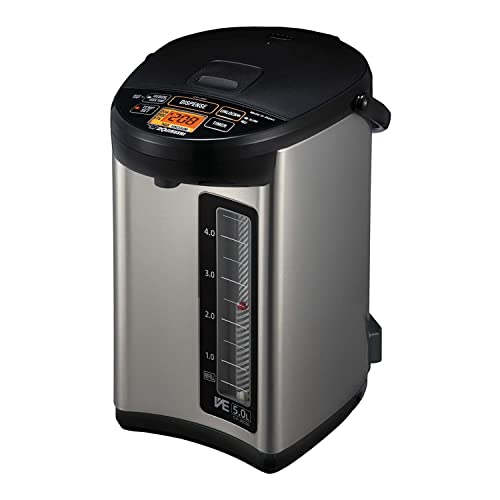 Zojirushi CV-JAC50XB 5.0 Liter VE Hybrid Water Boiler and Warmer (Stainless Black)