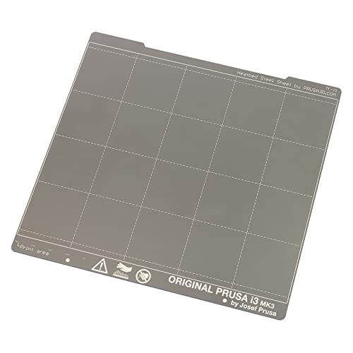 Original Prusa i3 MK3/S and MK2.5/S Spring Steel Sheet With Smooth Double-sided PEI
