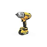 DEWALT 20V MAX Cordless Impact Wrench Kit, 20V MAX, 1/2" Hog Ring With 4-Mode Speed, Includes Battery, Charger and Kit Bag (DCF900P1)