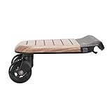 Evenflo Stroller Rider Board, Convenient Riding Options, Non-Skid Surface, Smooth-Ride Wheels, Easy to Use, Holds up to 50 Pounds, No Additional Parts Needed - 1 Count (Pack of 1), Tan