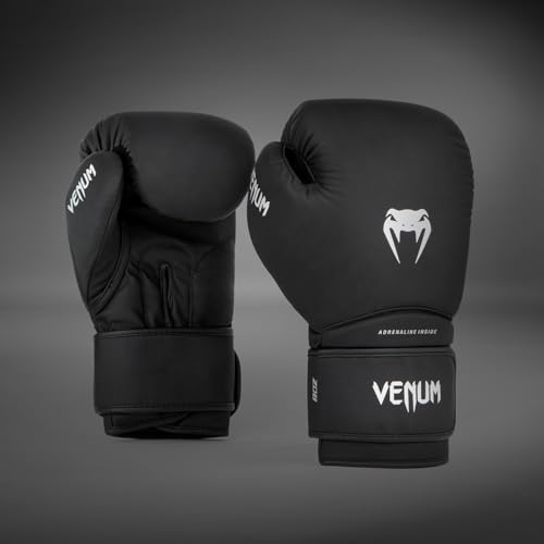 Venum Contender 1.5 Kids Boxing Gloves - Black/White - 4-Ounce