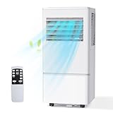 Air Choice Portable Air Conditioner, 10000 BTU Air Conditioner Portable for Room Up to 450 Sq.Ft, Remote Control, 24H Timer, Dehumidifier & Fan Modes, 3-in-1 AC Unit with Window Kit for Home Office