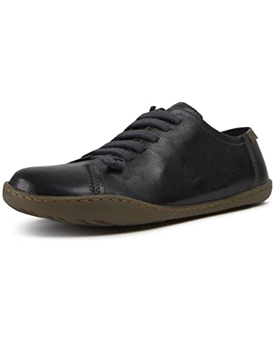 Camper Women's Peu Cami Flat Sneaker, Black 017, 7.5