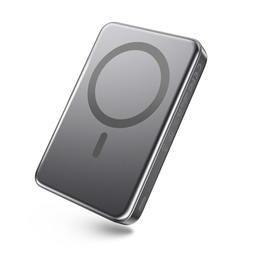 HAIARA for Magsafe Battery Pack, 10000mAh Magnetic Portable Charger with USB C Cable 20W PD Fast Charging, Slim & Lightweight Wireless Power Bank for iPhone 16/15/14/13/12 Series