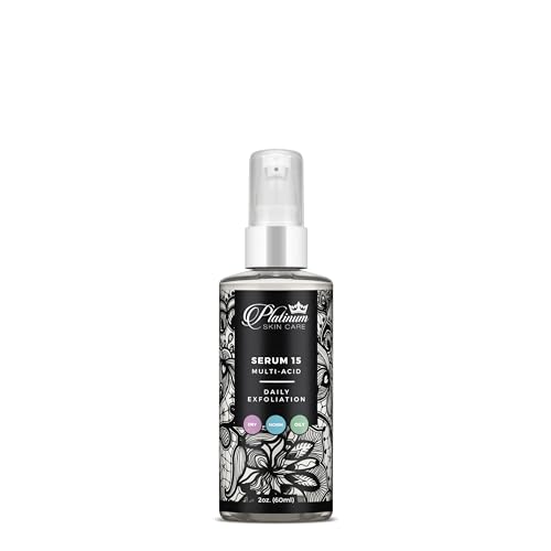 15% Glycolic, Mandelic, Phytic, Ascorbic & Hyaluronic Serum 2oz.