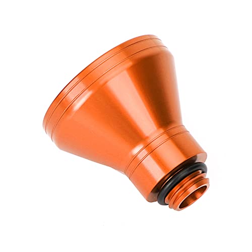 Topteng Motorcycle Aluminum Oil Filler Funnel 20mm Universal Oil Catch Drain Motorcycle Scooter, Cruiser, Sportbike, Cafe Racer, Dirt Bike, Bobber
