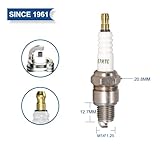 PK4 TORCH E7RTC Spark Plug Replace for NGK 7022 BPR6HS 6422 BPR7HS Spark Plug, for Toro 121-4199, for CHAMPION RL82YC QL82YC Spark Plug, for DENSO W22FPR-U Spark Plug, for BOSCH W225T7 WR6BC WR5BC,OEM