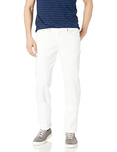 Levi's Men's 514 Straight Fit Cut Jeans (Also Available in Big & Tall), Castilleja White-Advanced Stretch, 36W x 32L