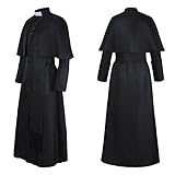 GOLDSTITCH Men's Tunic Costume Halloween Medieval Monk Priest Renaissance Cosplay