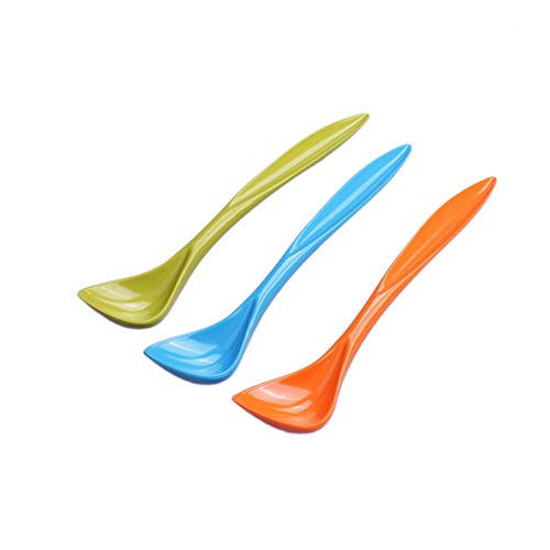 PetBonus 3-Pack Pet Food Can Spoon, Dog Cat Food Spoons, Long Handle Special Curved Design
