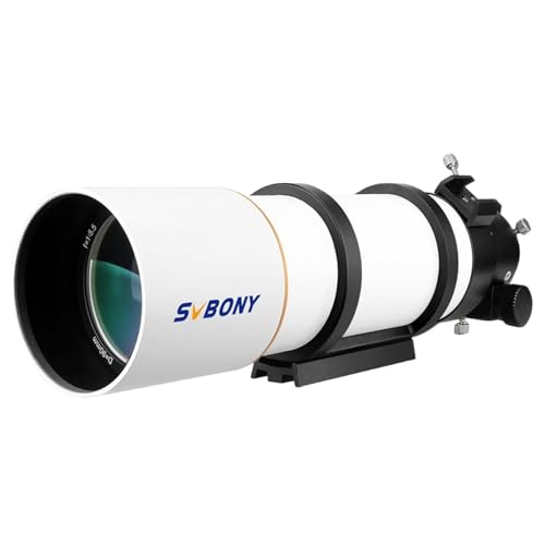 SVBONY SV48P Telescope, 90mm Aperture F5.5 Refractor OTA for Adults Beginners, Telescope for Adults & Beginner Astronomers, Telescopes for Deep Sky Astrophotography and Visual Astronomy