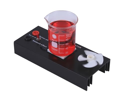 GSC International Therm-GEN: Thermal Energy Transfer Demonstration - Explore Conduction, Convection, Radiation, Seebeck & Peltier Effects | Ideal for Stem Education Physics Labs Hands-on Heat